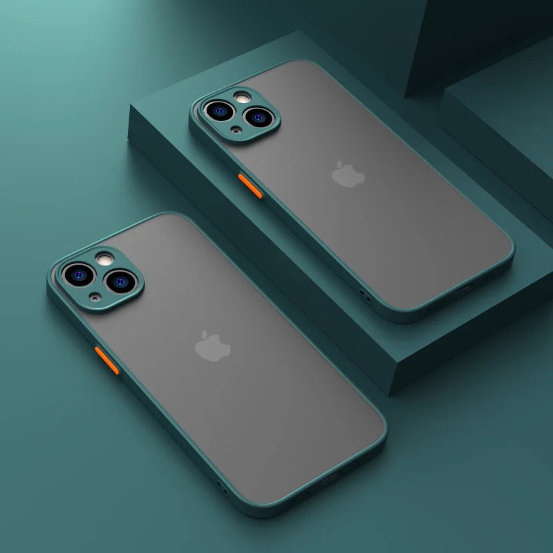 Coque iPhone - Vert Mat