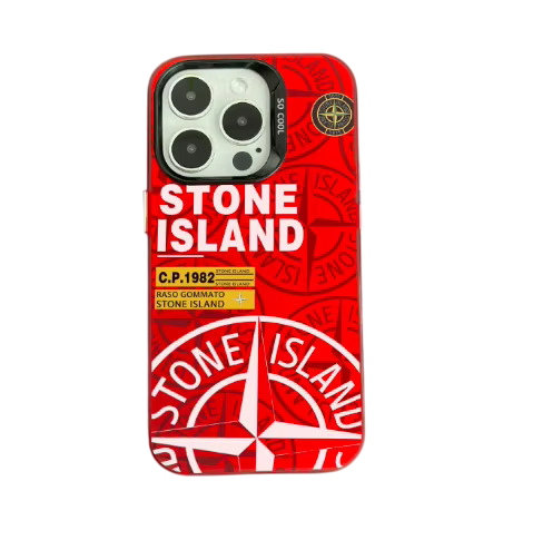 Coque iPhone Stone Island -  Edition Rouge