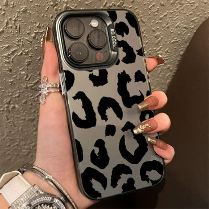 Coque iPhone - Léopard Noir