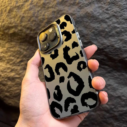 Coque iPhone - Léopard Noir