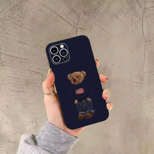 Coque Iphone - Baron Filou Bleu Foncé