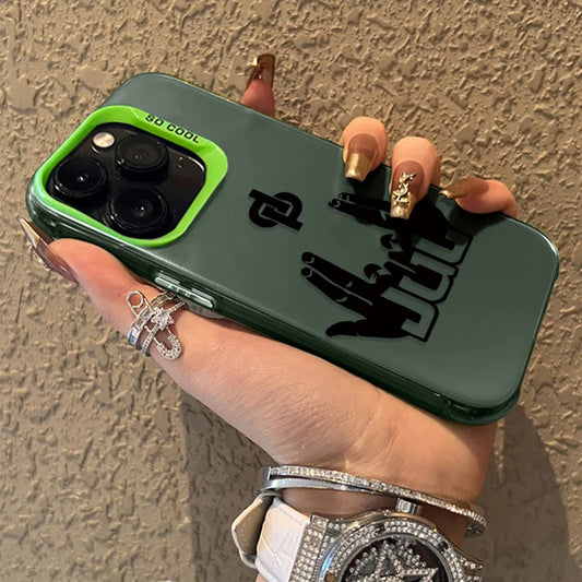 Coque iPhone verte — Jul