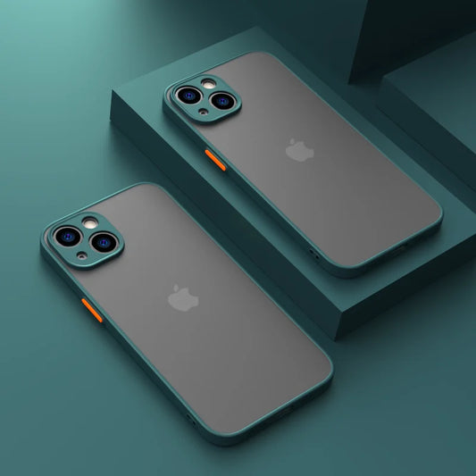 Coque iPhone - Vert Mat