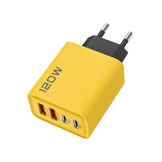 Chargeur Universel 120W | 4 Ports (2 USB + 2 USB-C)