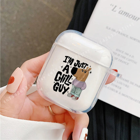 Coque Iphone - Chill Guys transparent