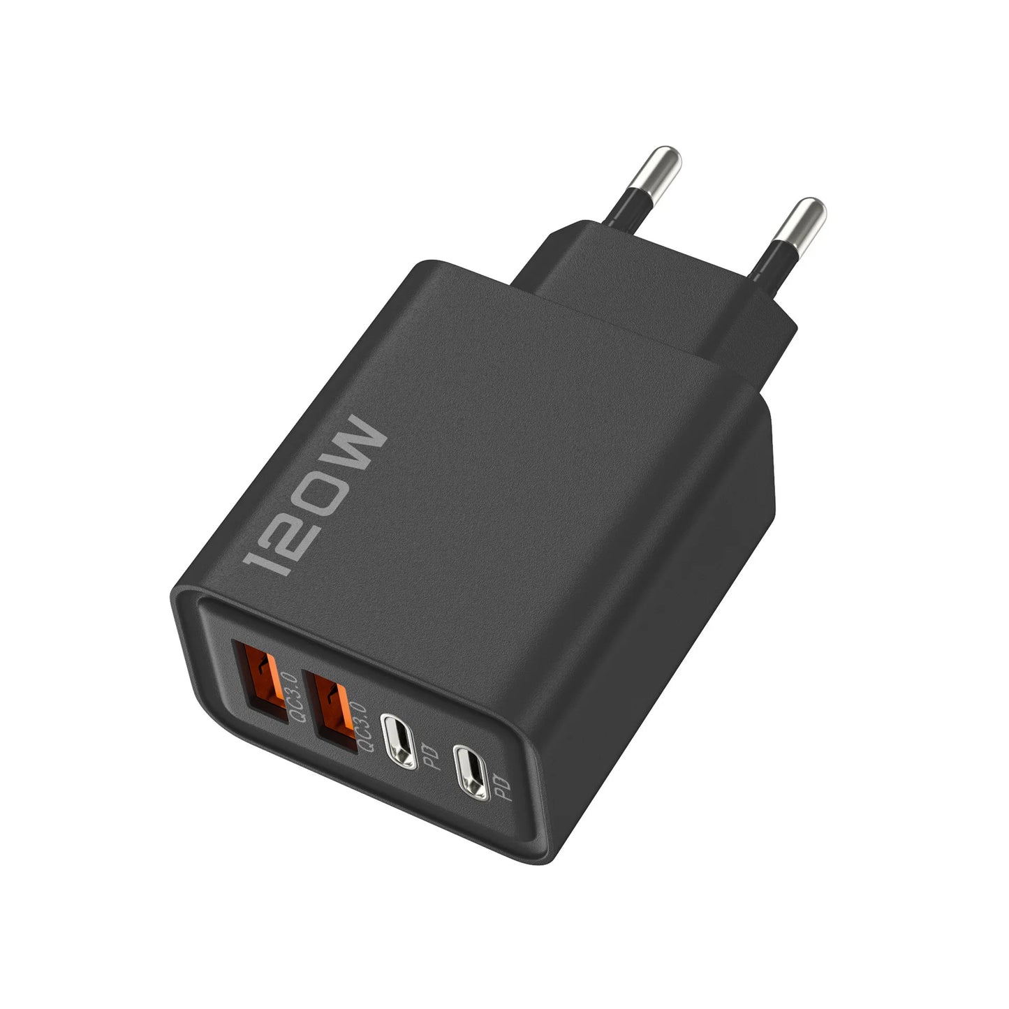 Chargeur Universel 120W | 4 Ports (2 USB + 2 USB-C)