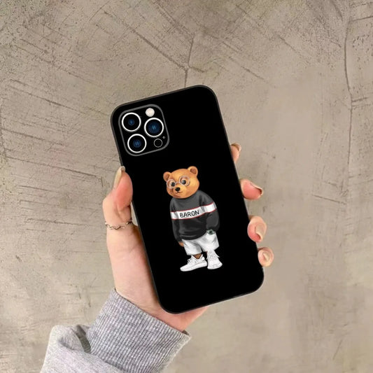 Coque Iphone - Baron Filou Noir