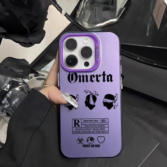 Coque Iphone Omerta - violet