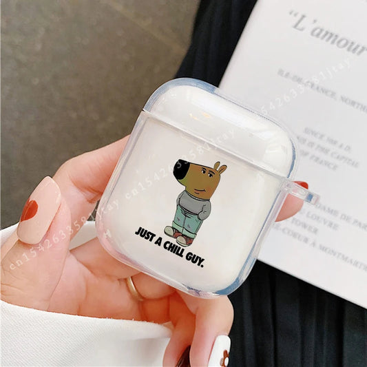 Coque Iphone - Chill Guys transparent
