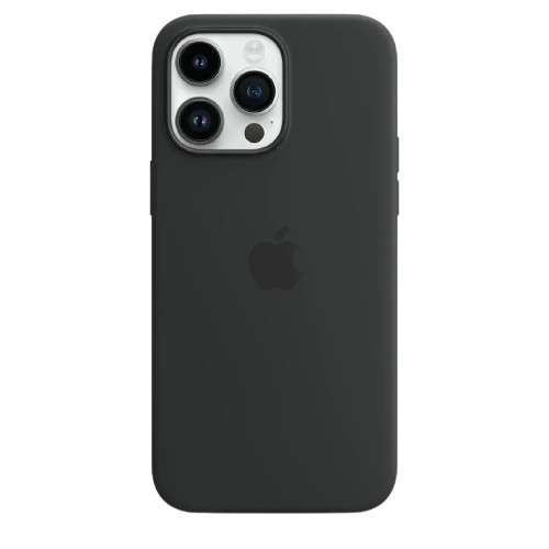 Coque en silicone avec MagSafe - Noir