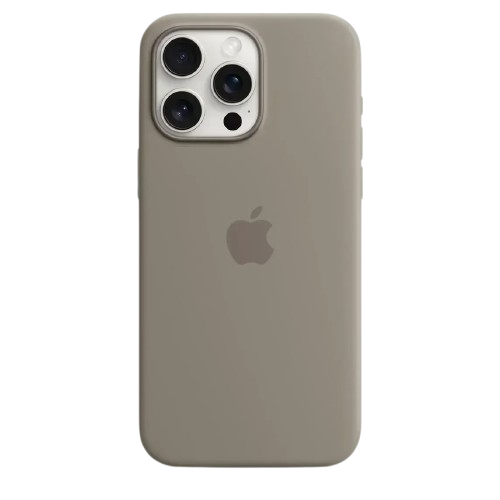 Coque en silicone avec MagSafe - Gris