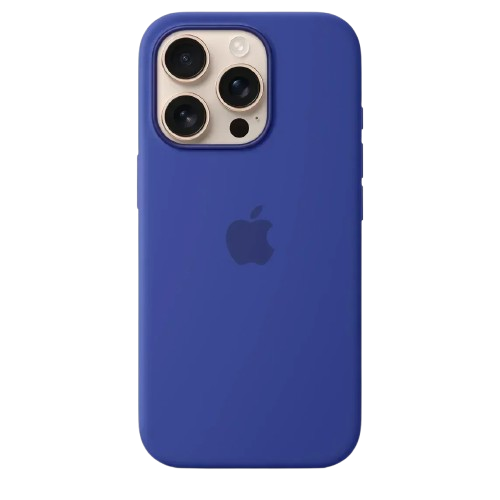Coque en silicone avec MagSafe - Bleu foncé
